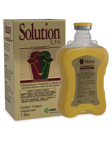 Solution 3,5% MSD injetável 1L