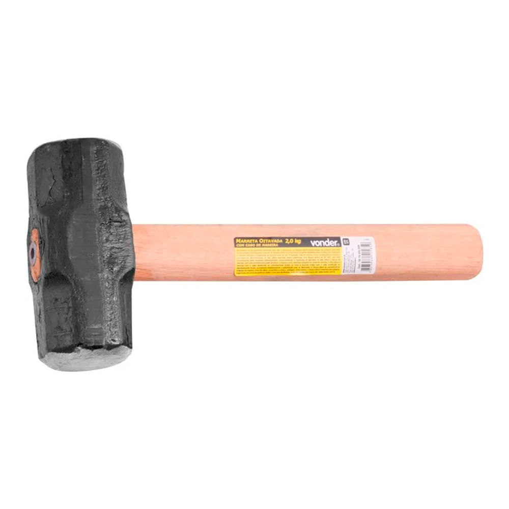 Marreta Oitavada Vonder com Cabo 2kg