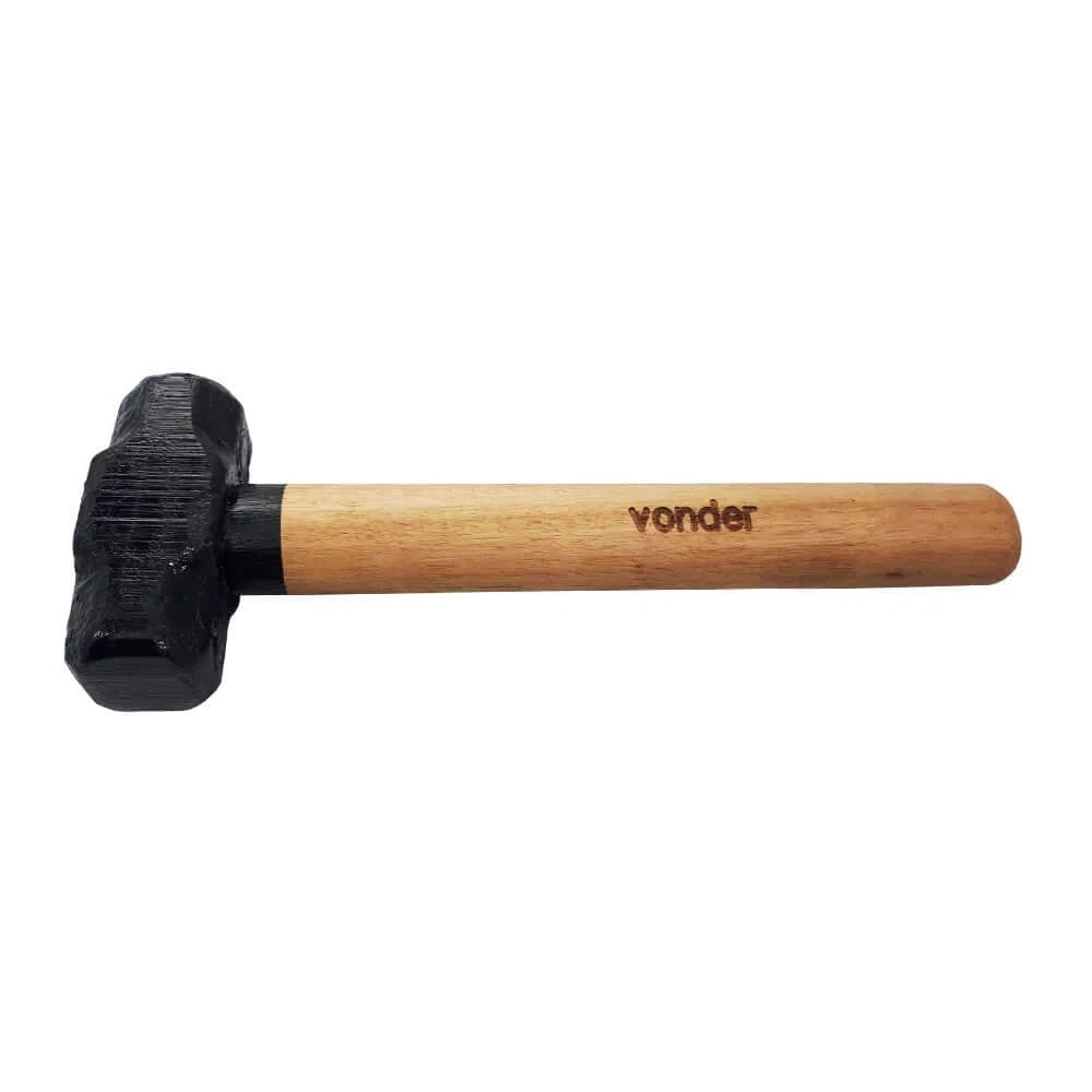 Marreta Oitavada com Cabo de Madeira 1kg Vonder