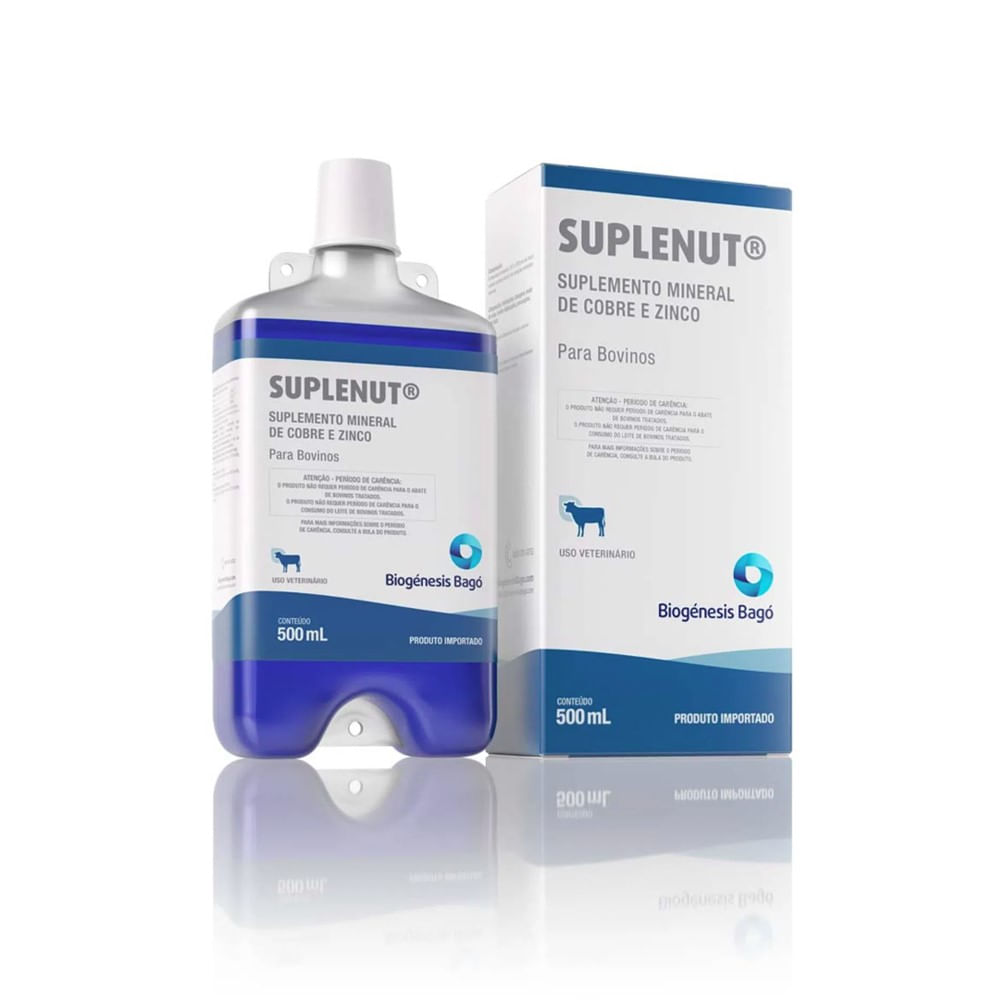 Suplenut BIOGENESIS Bagó Injetável 500ml