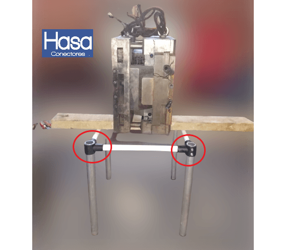 CONECTOR PARA TUBOS - Y 3810  COM PARAFUSOS